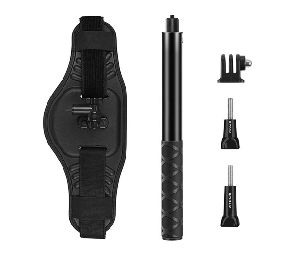 Puluz Pas z selfie stickiem do kamer sportowych - 1508793 - zdjęcie 3